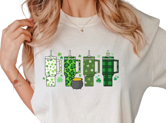 St Patrick's Day Stanley Edition Adult T-Shirt