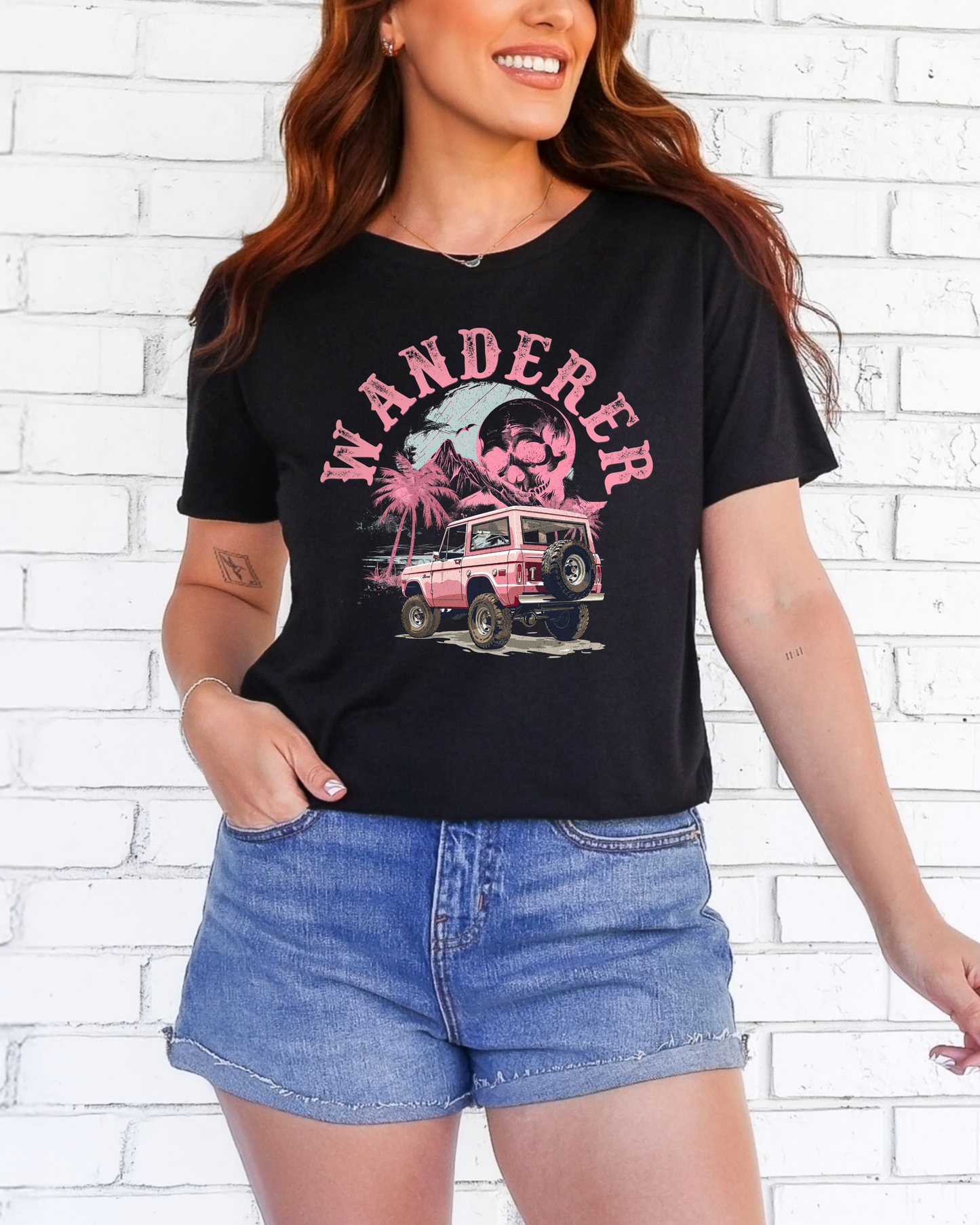 Wanderer Pink Bronco Tshirt