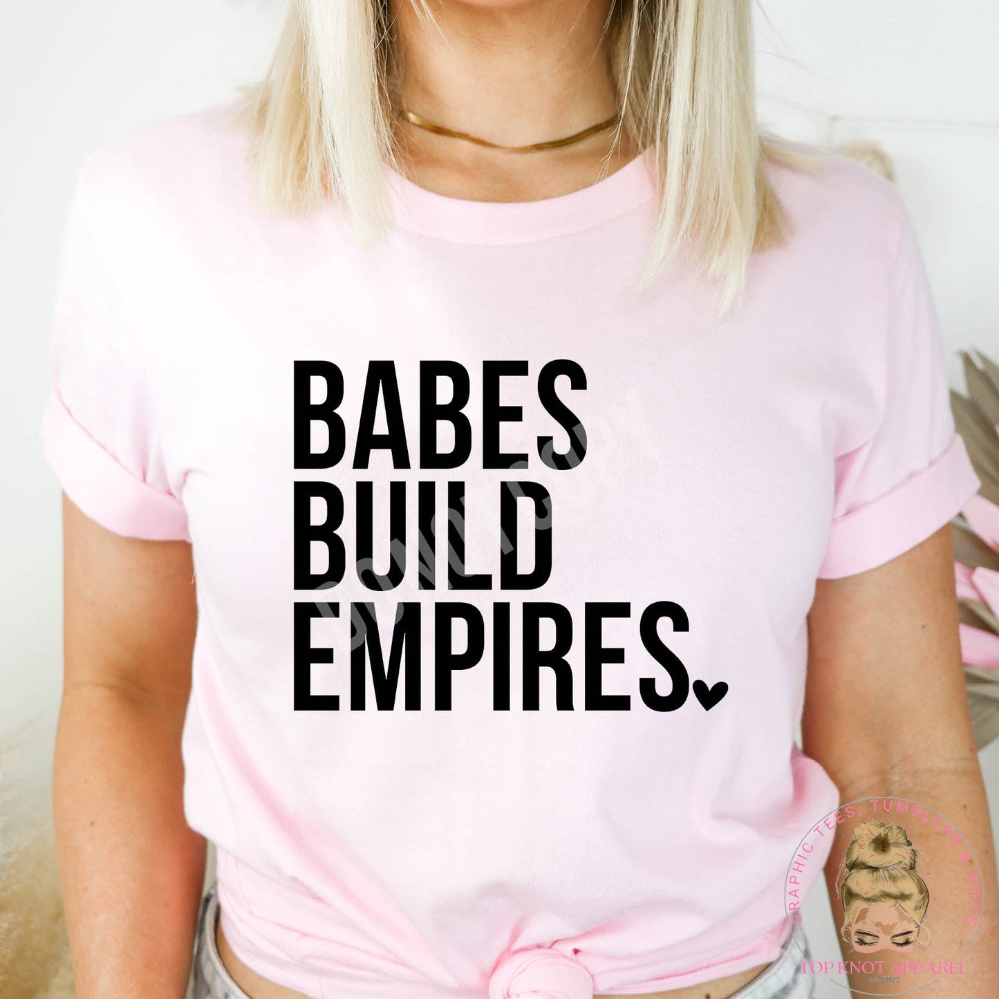 Babes Building Empires Adult T-Shirt