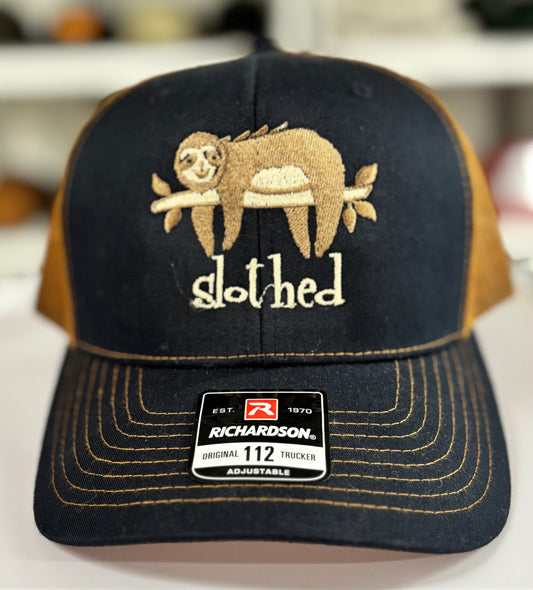 Slothed Embroidered Hat