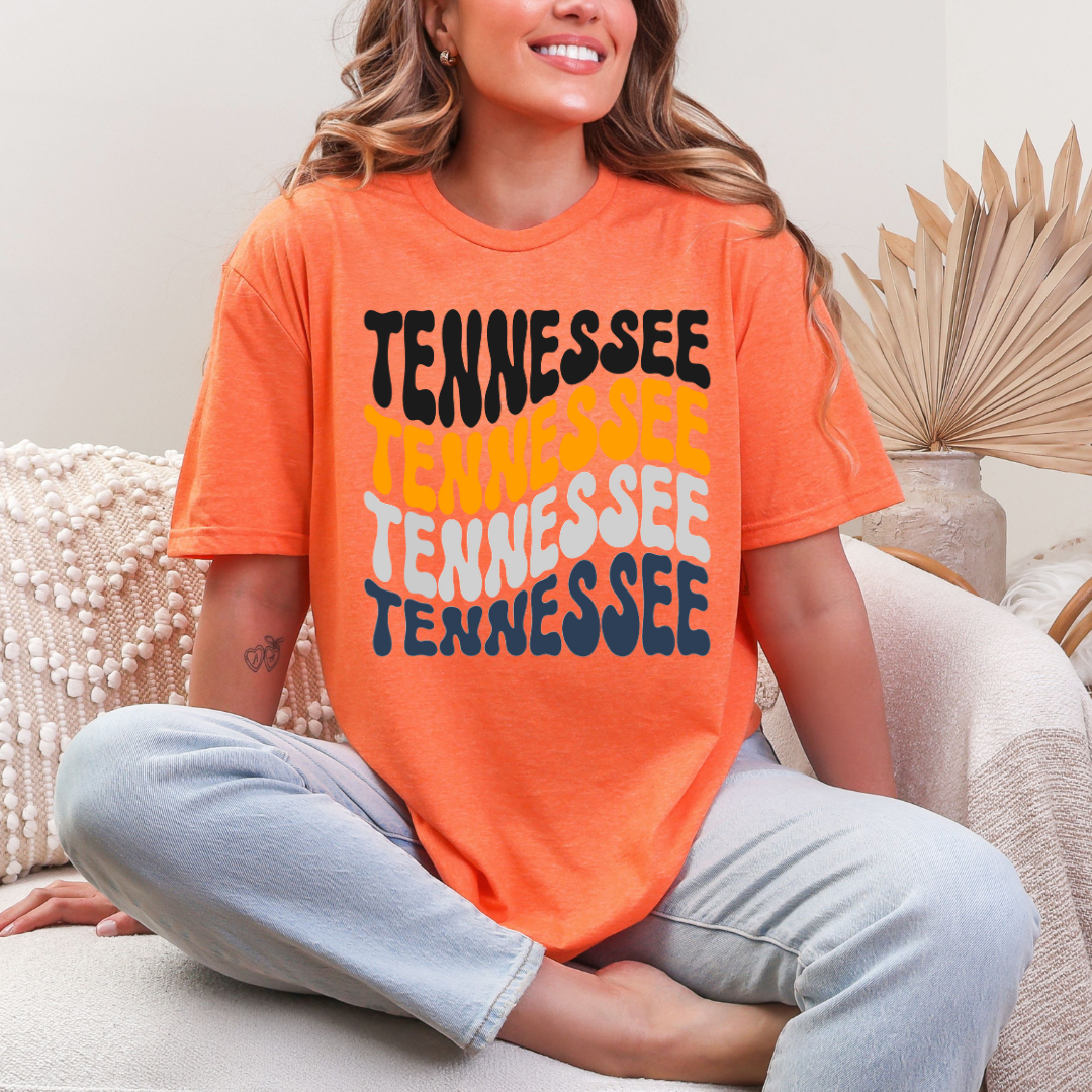 Tennessee Groovy Wave T-Shirt