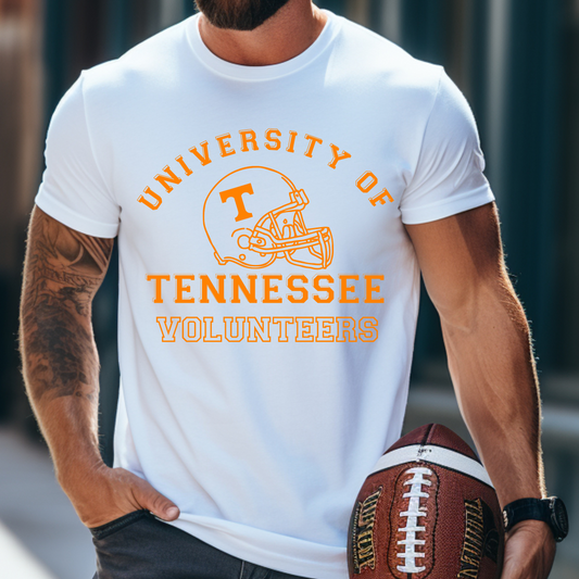 University of Tennessee Volunteers Helmet T-Shirt | Classic Game Day Tee