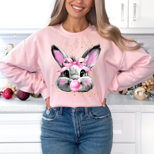 Bunny Bubble Glimmer Sweatshirt