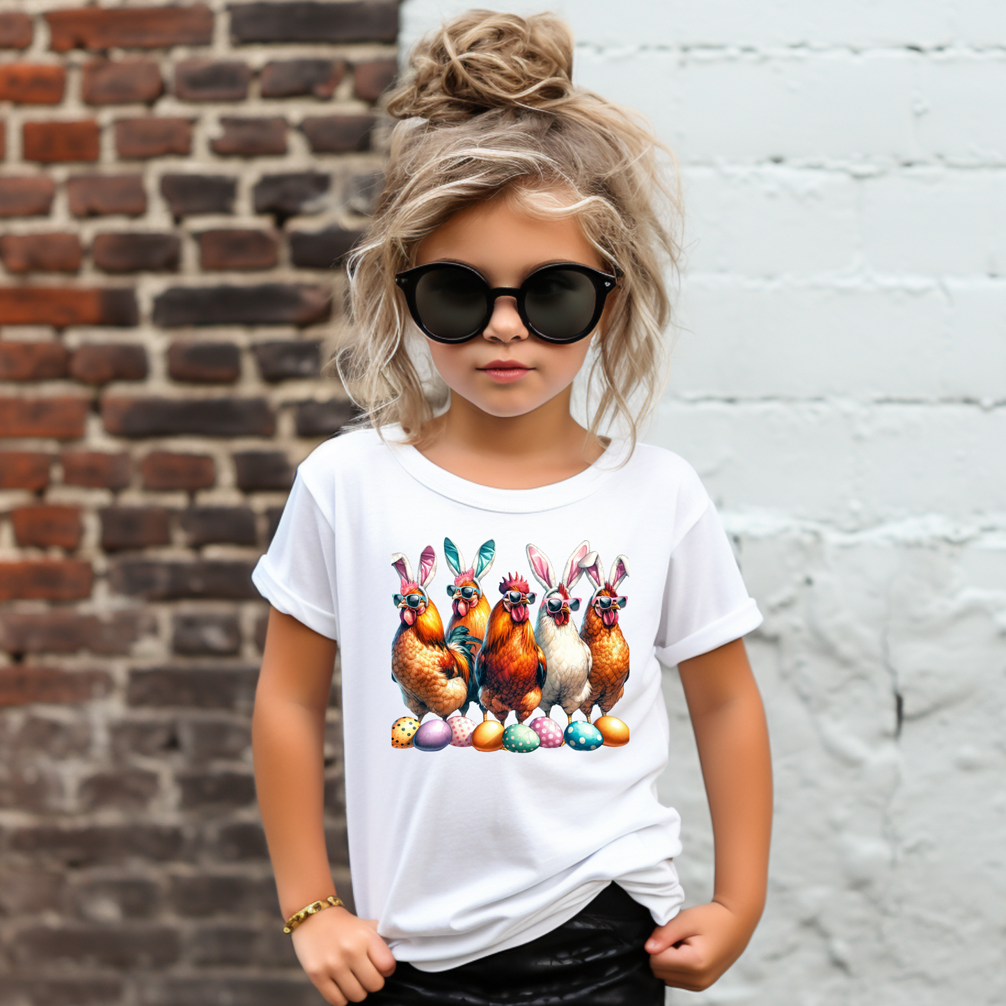 Chicken Bunnies Youth T-shirt