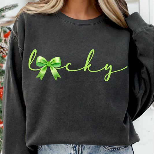 Lucky Bow Sweatshirt