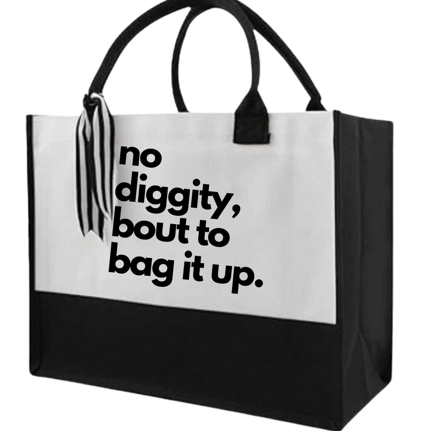 No Diggity Tote Bag