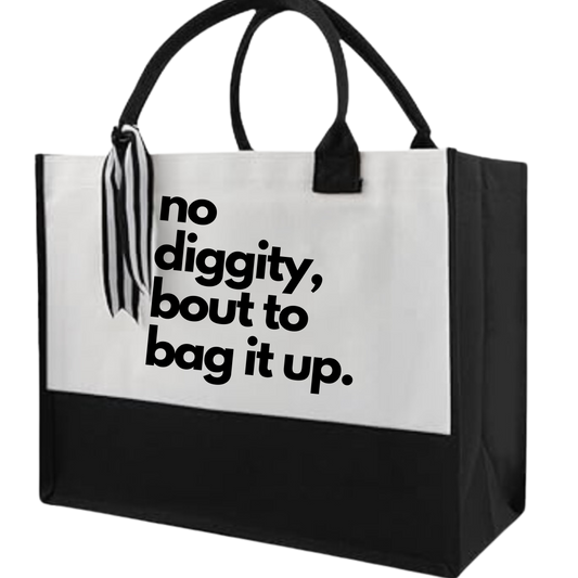 No Diggity Tote Bag