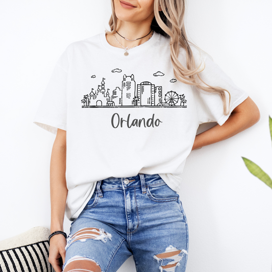 Skyline Orlando Adult T-shirt