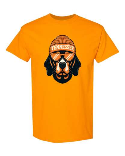 Vintage Tennessee Hound Beanie Unisex Graphic T-Shirt