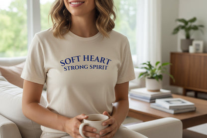 Soft Heart, Strong Spirit Vintage Wash Tee
