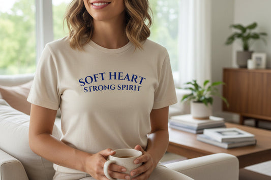 Soft Heart, Strong Spirit Vintage Wash Tee