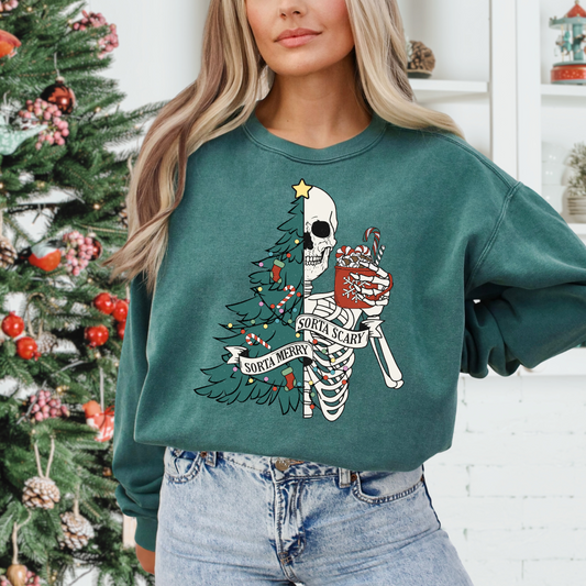 Sorta Merry Sorta Scary Sweatshirt