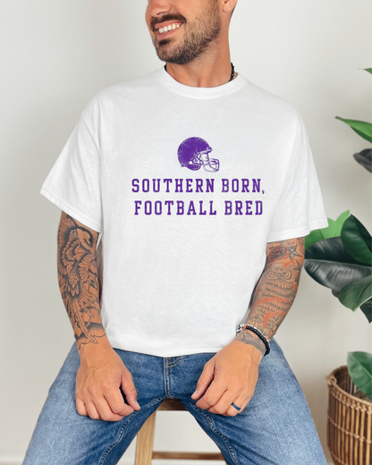 Southern Born, Football Bred | Southern Football Graphic Tee