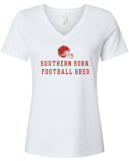 Southern Born, Football Bred | Southern Football Graphic Tee