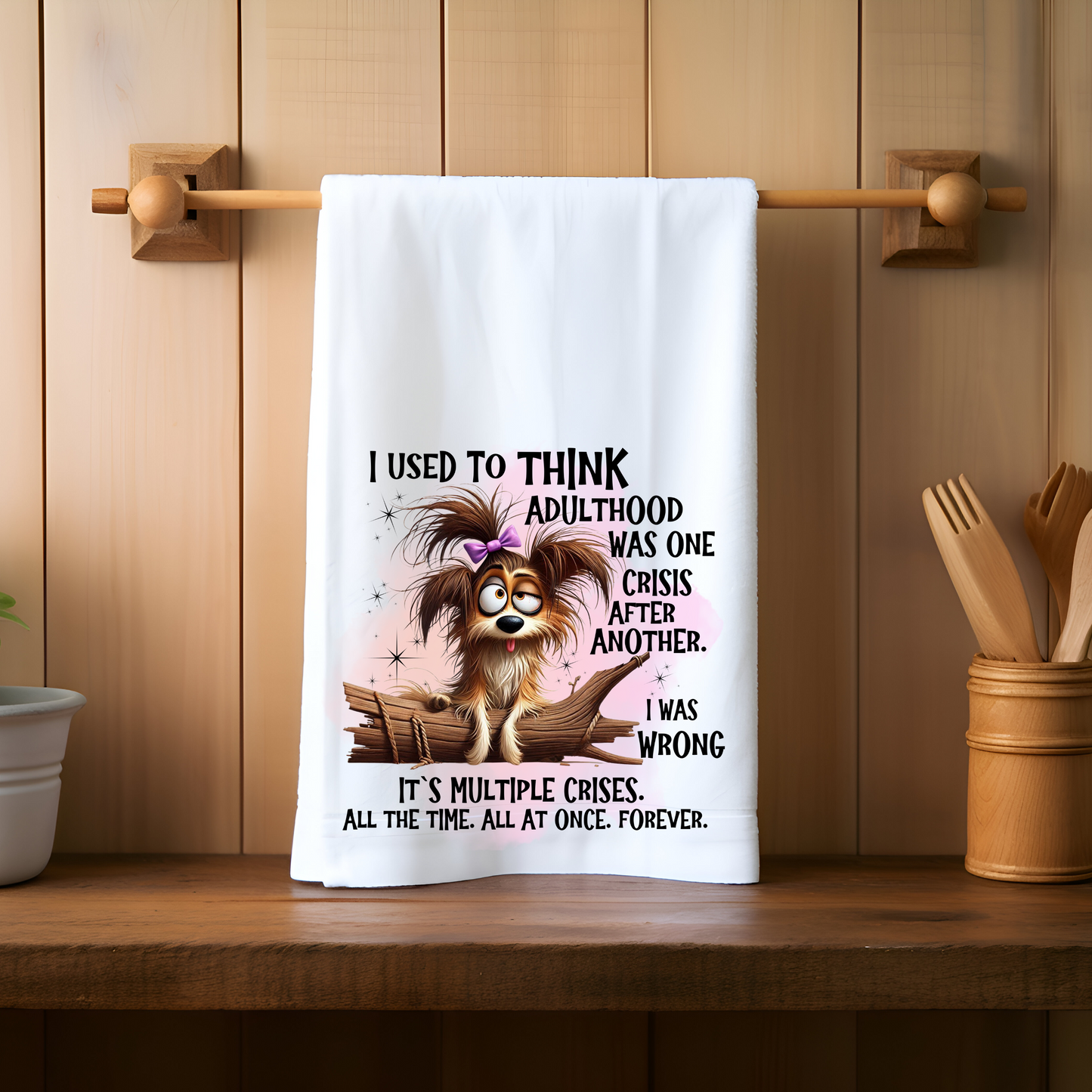 Adulthood Kitchen Towel