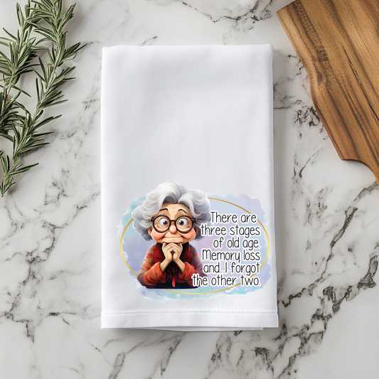 Memory Loss Kitchen Towel