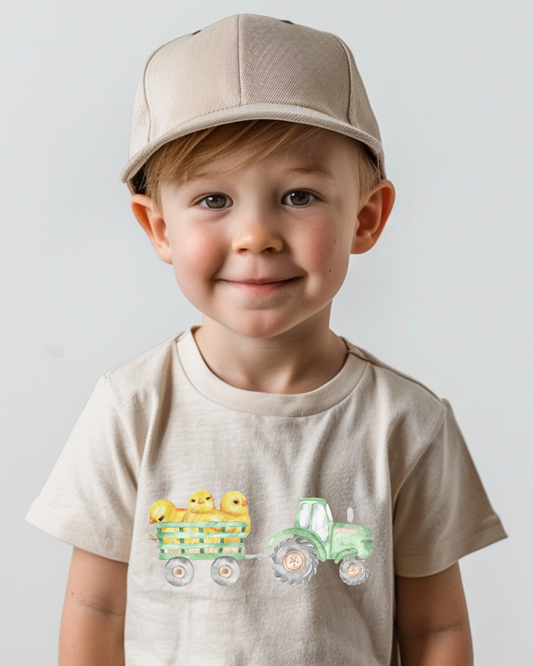 Tractor Chicks Toddler Graphic Tee